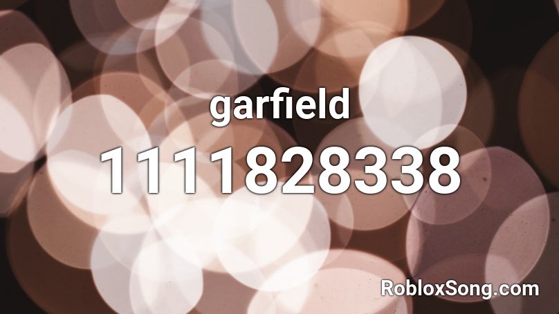 Garfield Roblox Id Roblox Music Codes - garfield roblox decal id