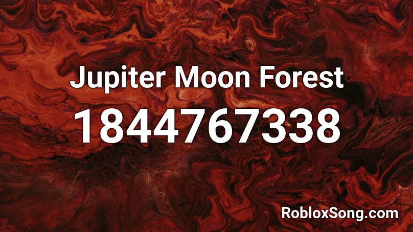 Jupiter Moon Forest Roblox ID