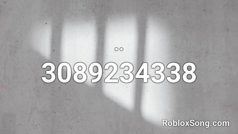 .. Roblox ID