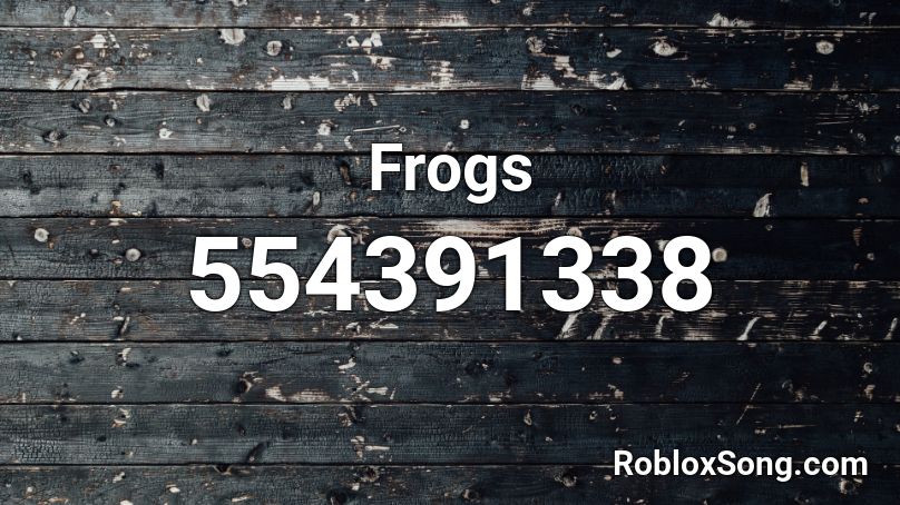 Frogs Roblox ID