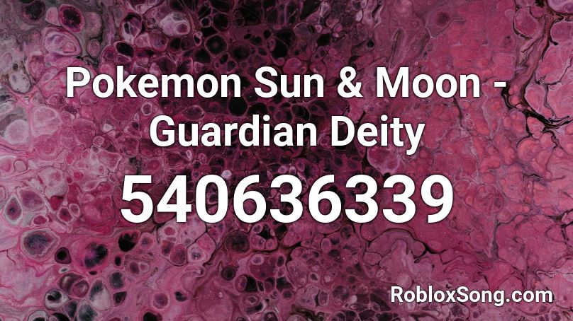 Pokemon Sun & Moon - Guardian Deity Roblox ID