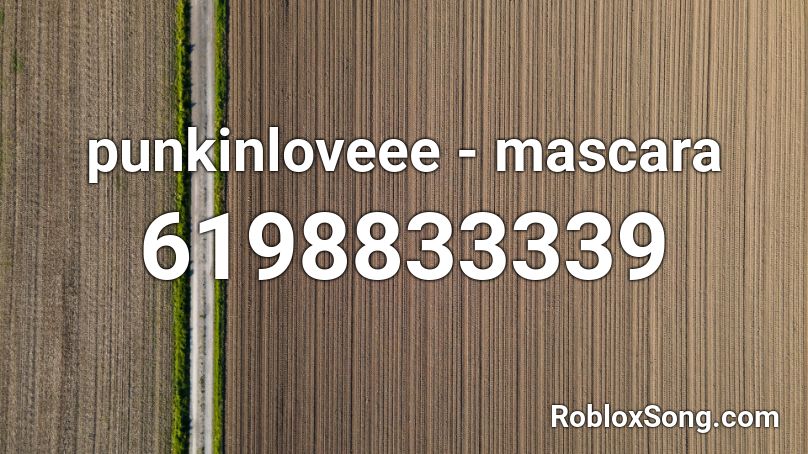 punkinloveee - mascara Roblox ID