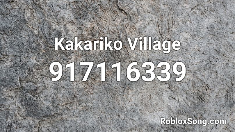 Kakariko Village Roblox ID