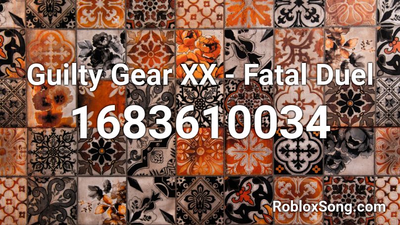 Guilty Gear Xx Fatal Duel Roblox Id Roblox Music Codes - guilty gear roblox