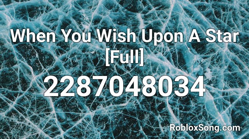 When You Wish Upon A Star Full Roblox Id Roblox Music Codes