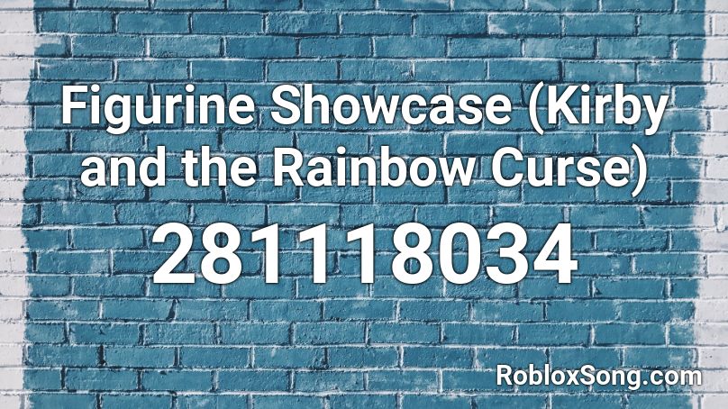 Figurine Showcase (Kirby and the Rainbow Curse) Roblox ID