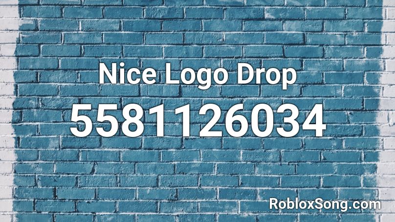Nice Logo Drop Roblox ID
