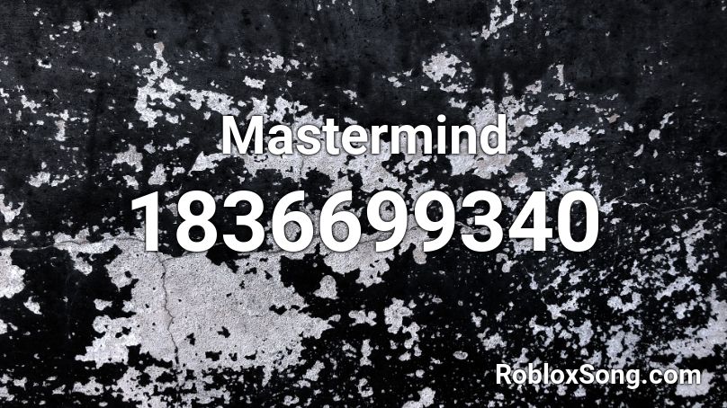 Mastermind Roblox ID