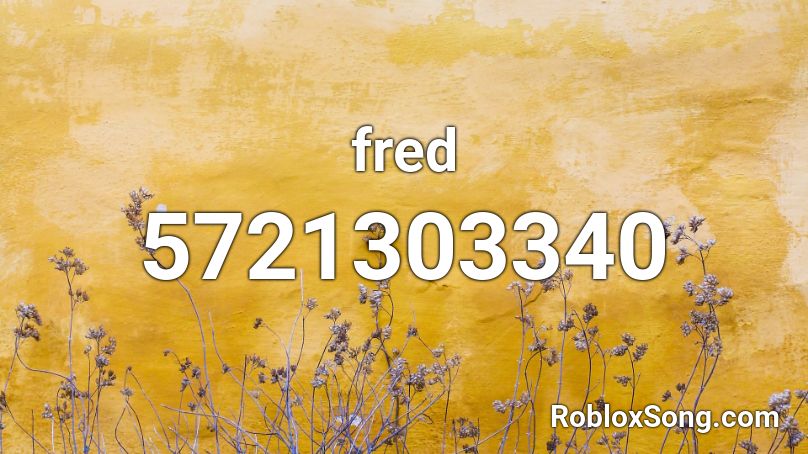 fred Roblox ID