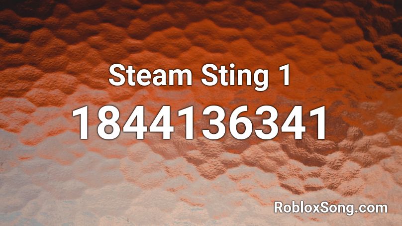 Steam Sting 1 Roblox ID