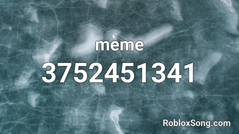 meme Roblox ID