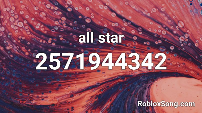 all star Roblox ID