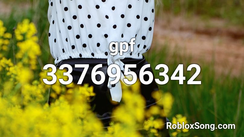 gpf Roblox ID