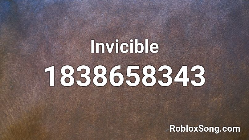 Invicible Roblox ID