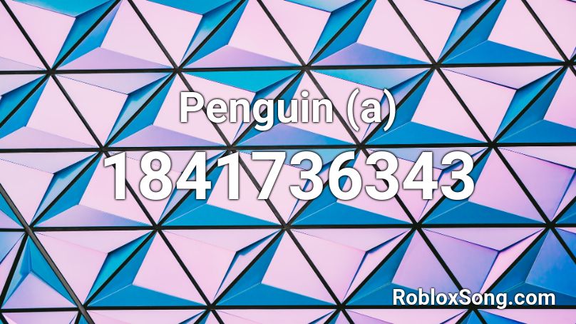 Penguin (a) Roblox ID