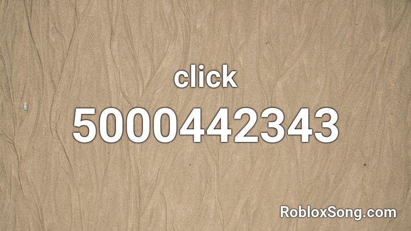 click Roblox ID