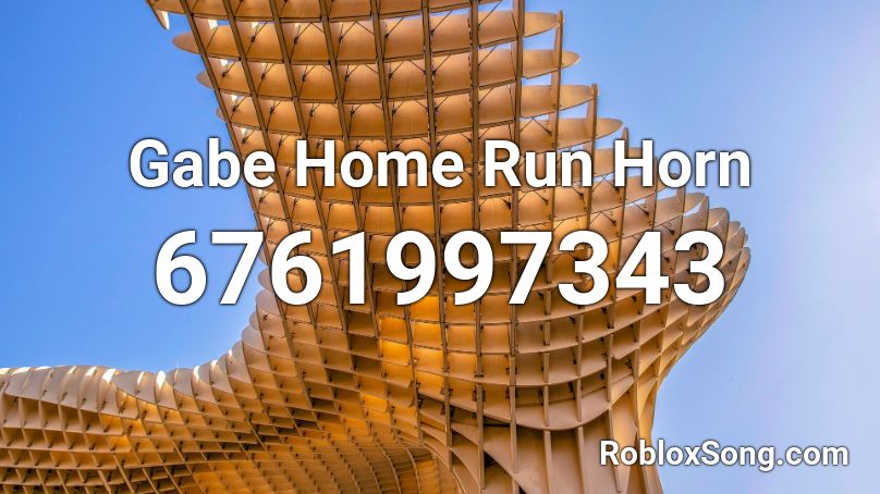 Gabe Home Run Horn Roblox ID