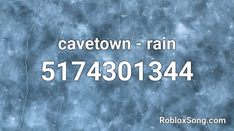 cavetown - rain Roblox ID