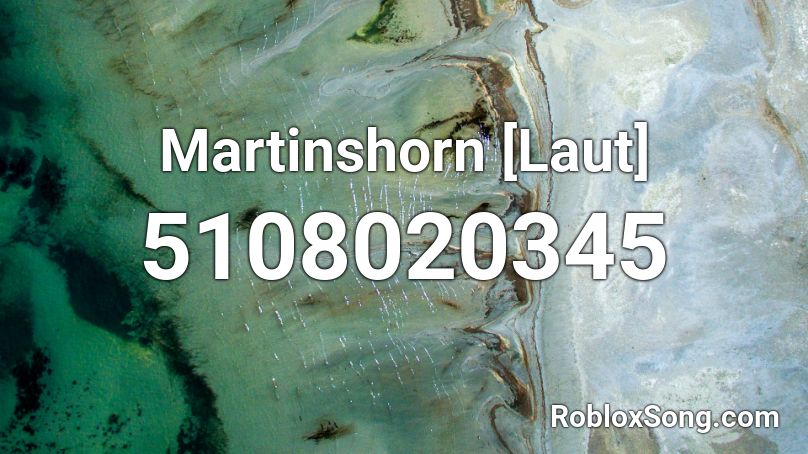 Martinshorn [Laut] Roblox ID