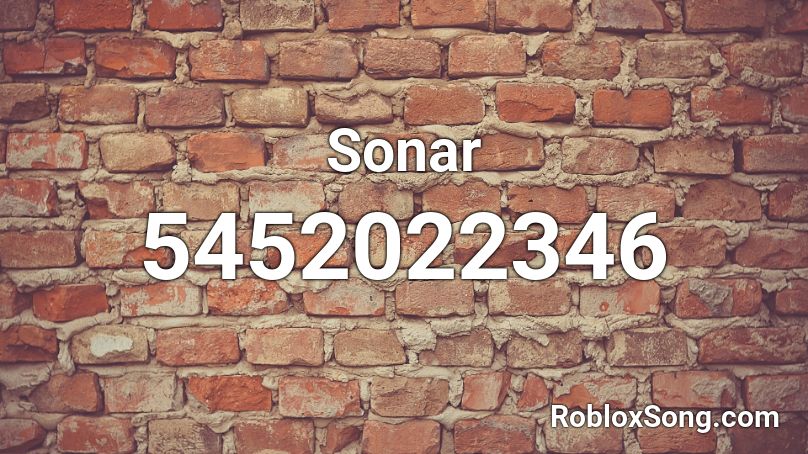 Sonar Roblox ID