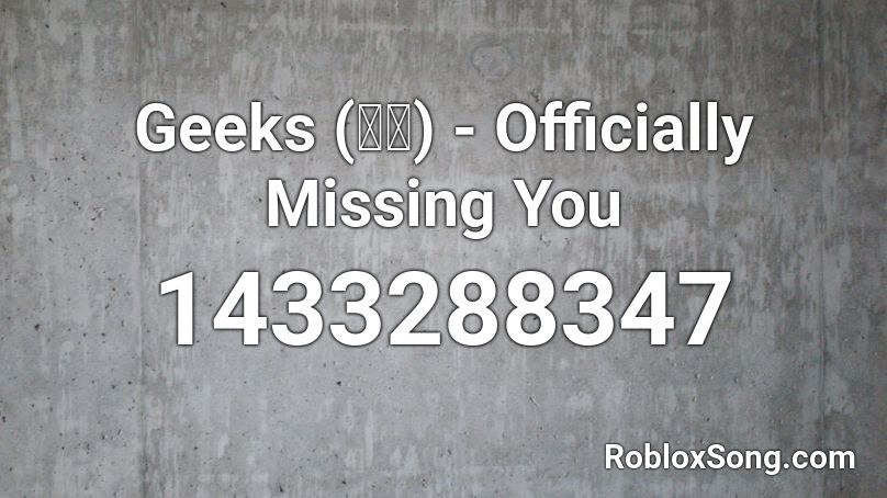 geeks officially missing you