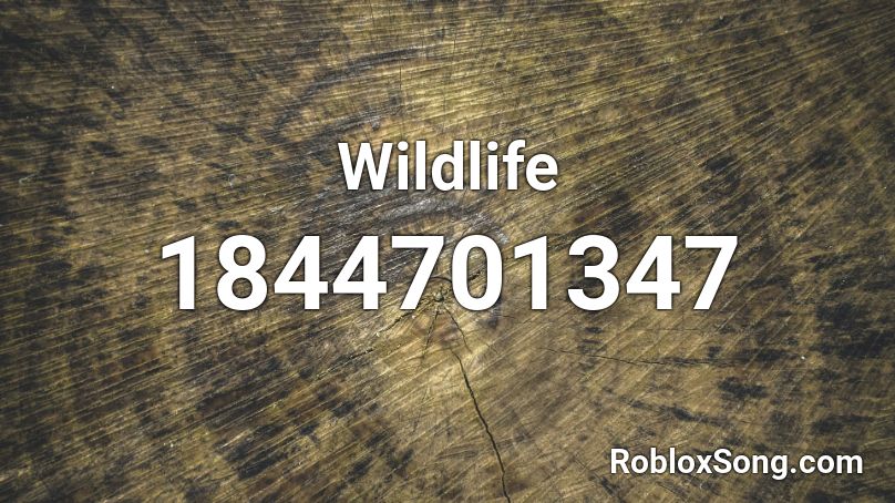 Wildlife Roblox ID