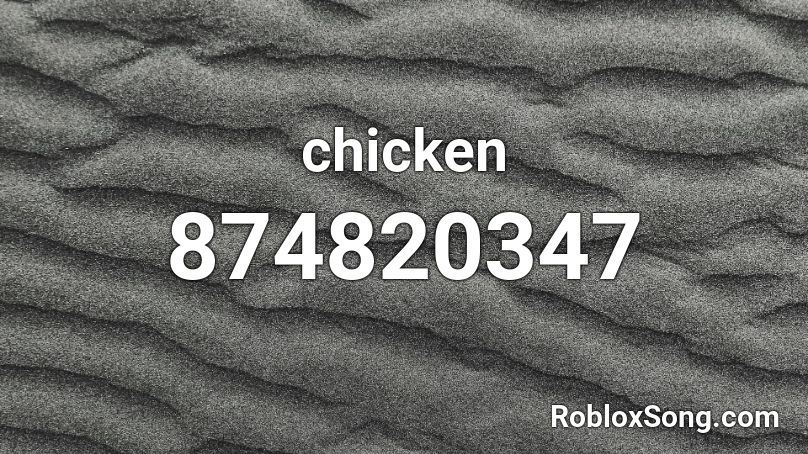 chicken Roblox ID