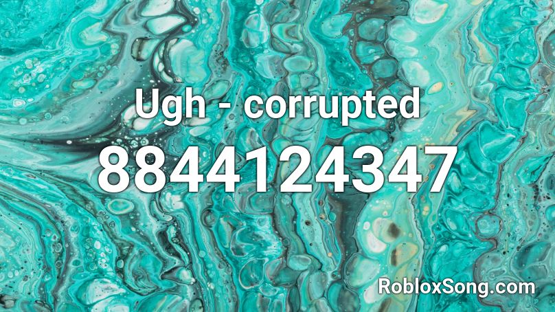 Ugh - corrupted Roblox ID