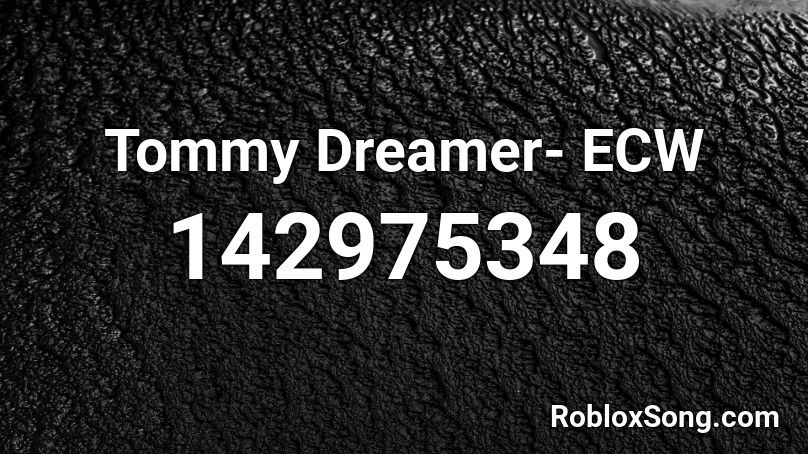 Tommy Dreamer- ECW Roblox ID