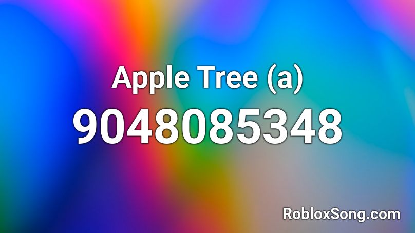 Apple Tree (a) Roblox ID