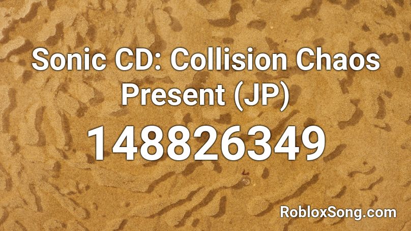 Sonic CD: Collision Chaos Present (JP) Roblox ID