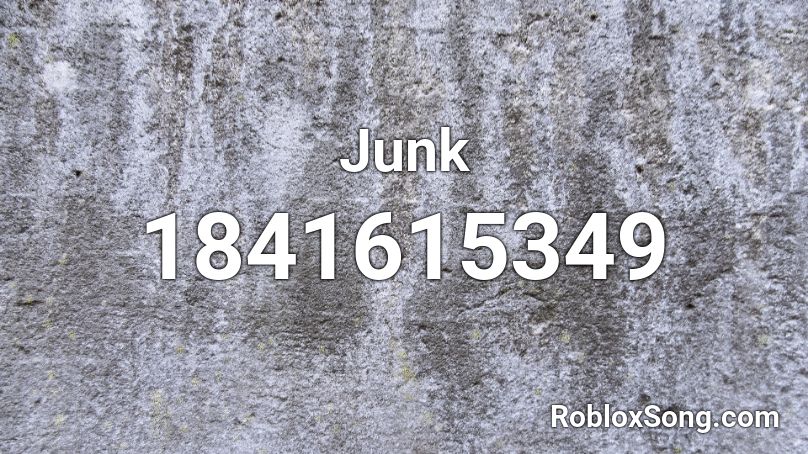 Junk Roblox ID