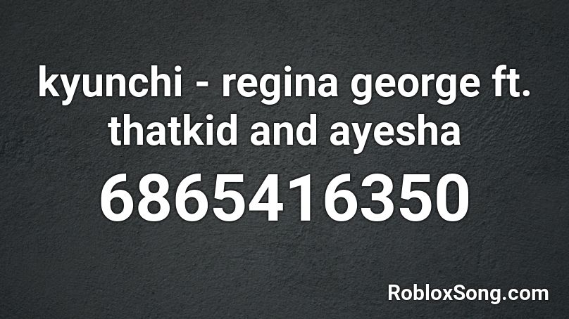 regina george Roblox ID