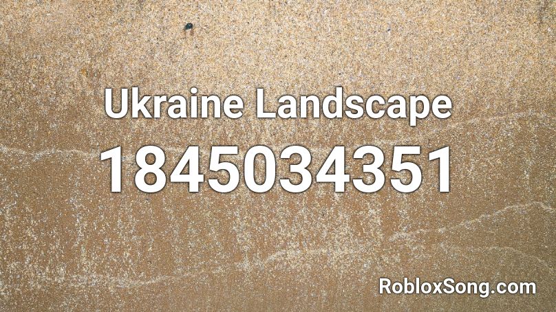 Ukraine Landscape Roblox ID