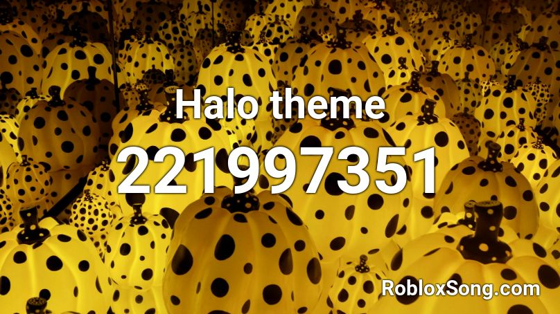 Halo theme Roblox ID
