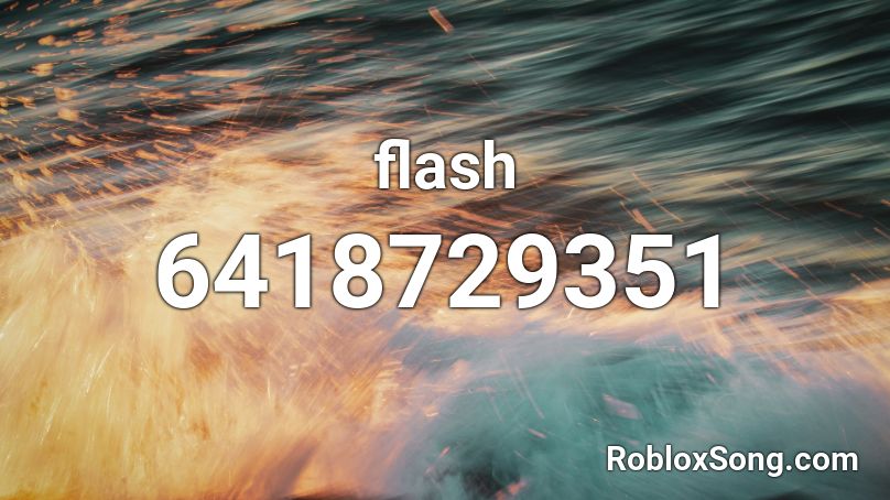 flash Roblox ID