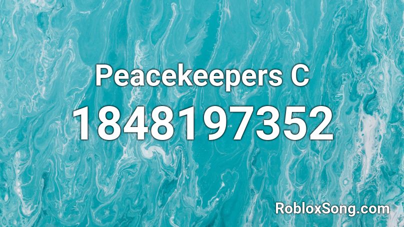 Peacekeepers C Roblox ID