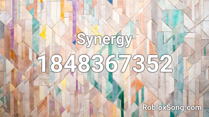 Synergy Roblox ID