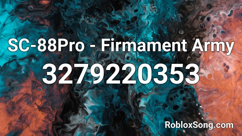 SC-88Pro - Firmament Army  Roblox ID