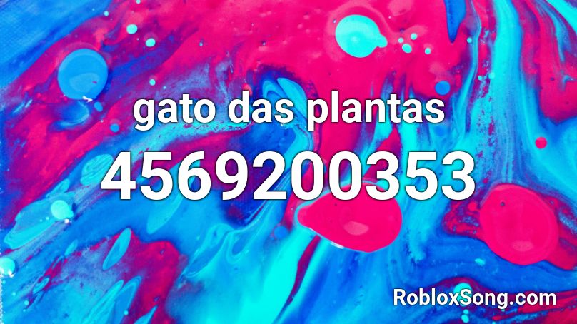 gato das plantas Roblox ID