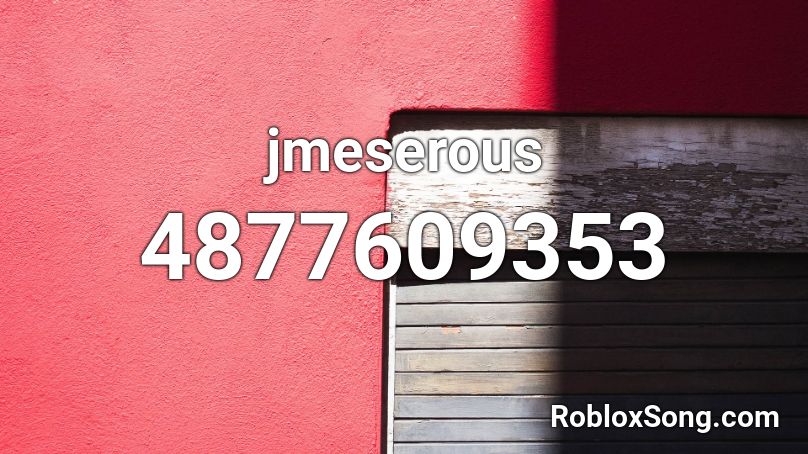 jmeserous Roblox ID