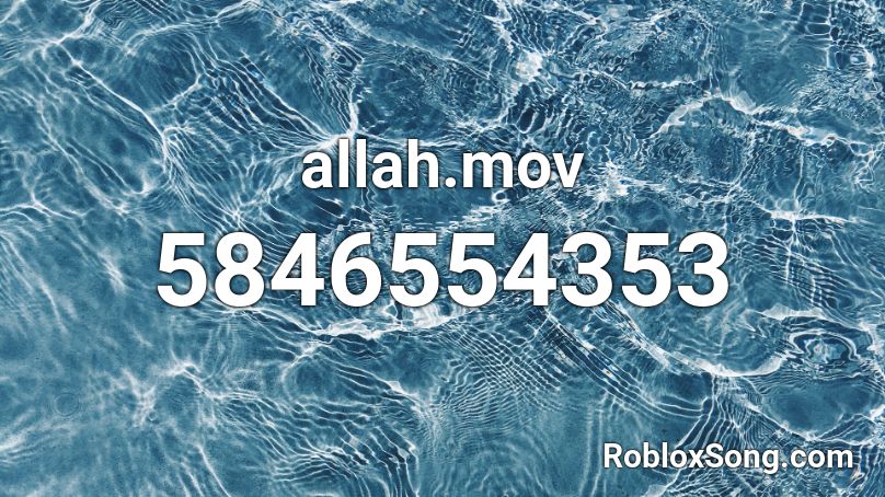 allah.mov Roblox ID