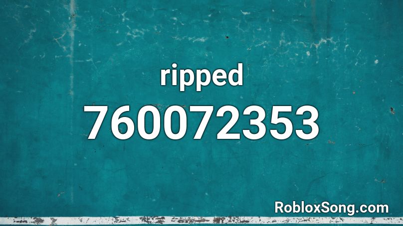 ripped Roblox ID