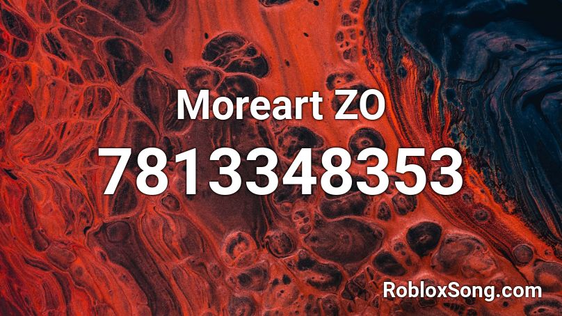 Moreart ZO Roblox ID