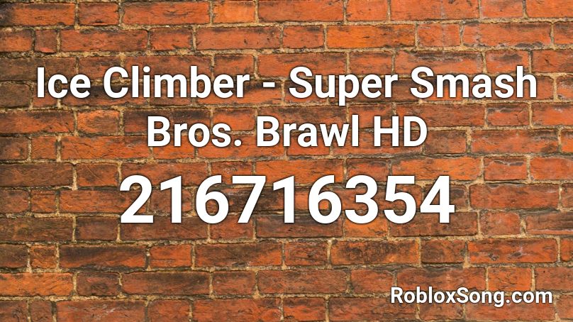 Ice Climber - Super Smash Bros. Brawl HD Roblox ID
