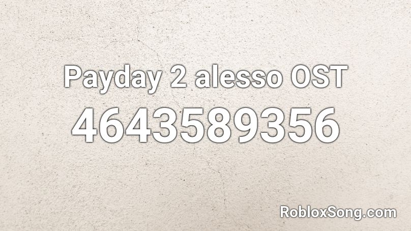payday 2 ost payday 2 ost