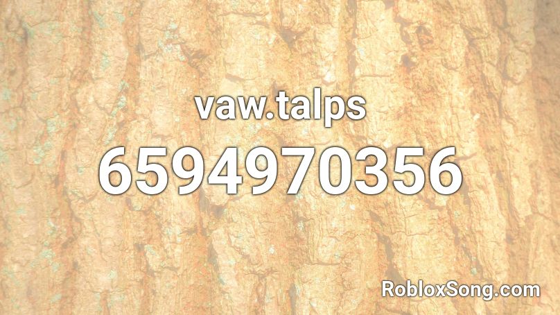 vaw.talps Roblox ID