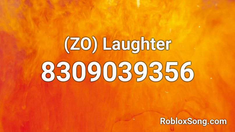 (ZO) laugh Roblox ID