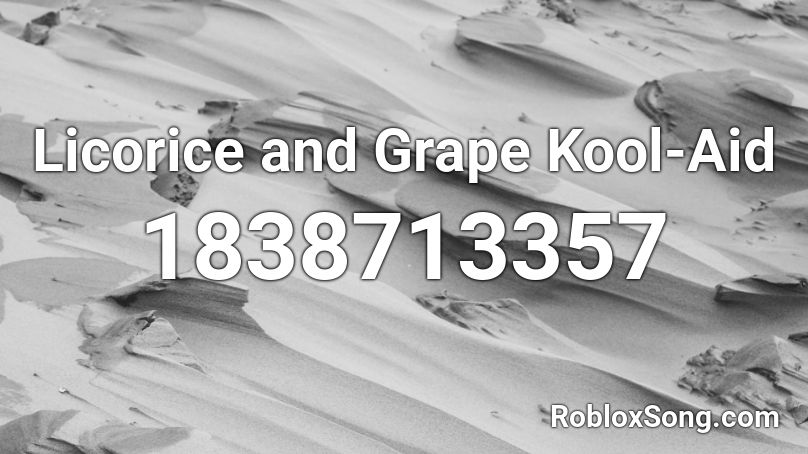 Licorice and Grape Kool-Aid Roblox ID