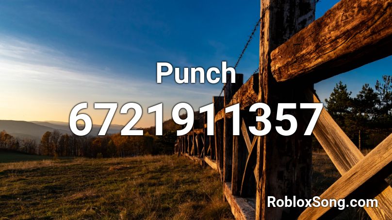 Punch Roblox ID